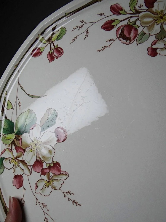 Grande piatto da torta Villeroy & Boch Portobello vintage anni '80-'2000 – Stoviglie, Porcellana (photo 11 of 16)