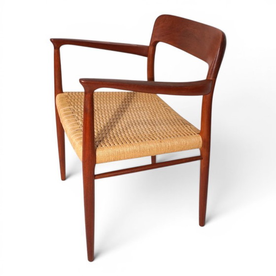 Image 1 of Sedia Møller modello 56 in teak di Niels Otto Møller per J.L. Møllers, 1956