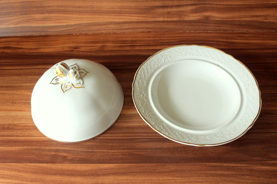 Image 1 of Mantequera redonda de porcelana de alta calidad - Schumann/Marked