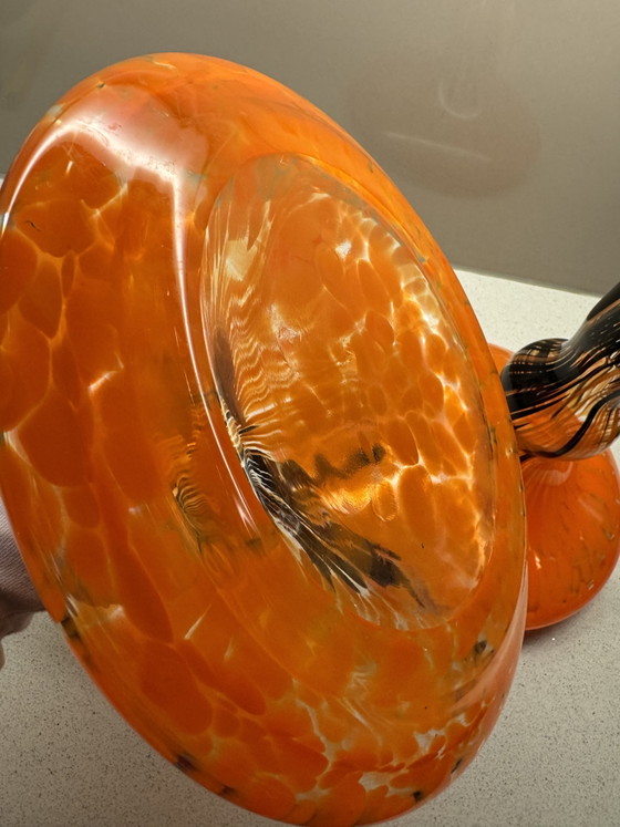 Image 1 of Designer bottle vases (2x) space age
