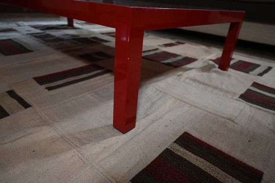 Image 1 of Red MDF Italia Coffee Table