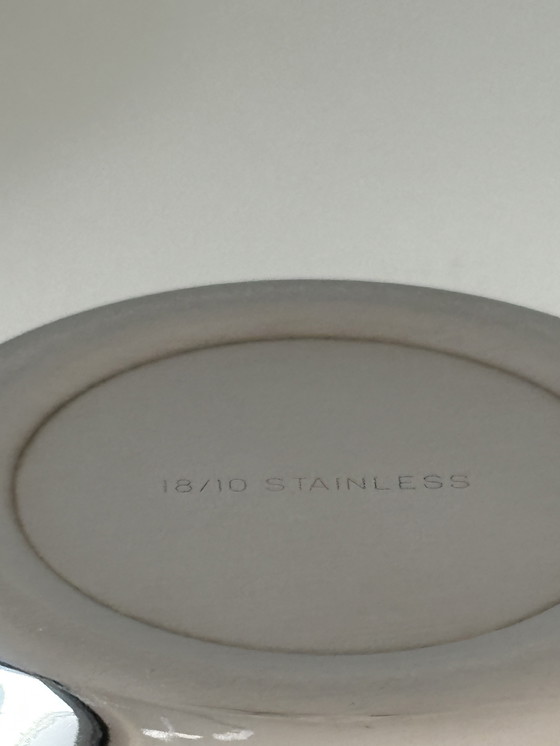 Image 1 of Ensemble de trois bols coniques en acier inoxydable