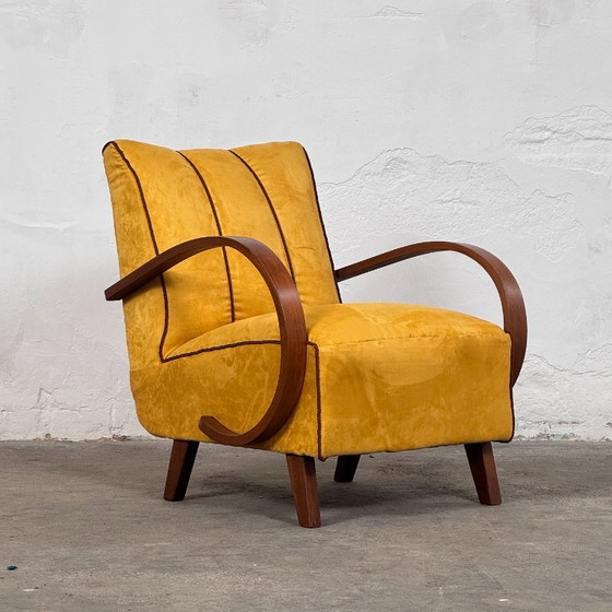 Image 1 of Par de sillones Art Déco de Jindřich Halabala para UP Závody, años 30