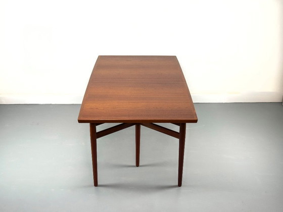 Image 1 of Model 201 Teakhouten eettafel van Arne Vodder voor Sibast, jaren 60