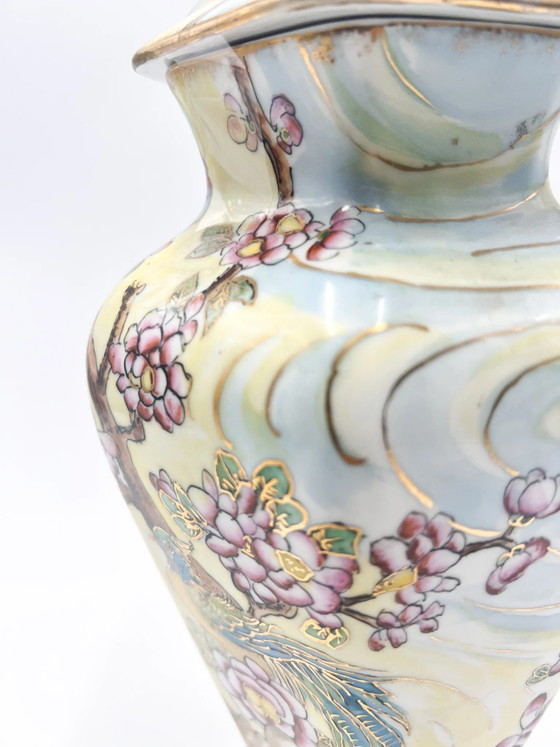 Hand-painted Art Nouveau Ceramic Vase by Vera Vitali, 1927 (photo 7 of 11)