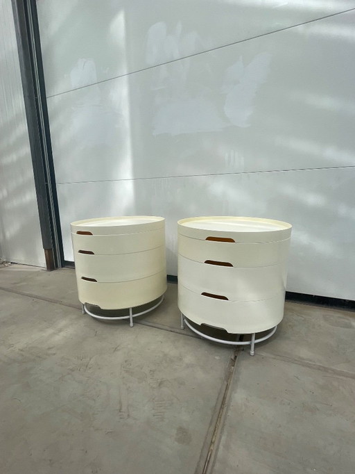 2 IKEA Bijzettafels Designed by T. Richardson