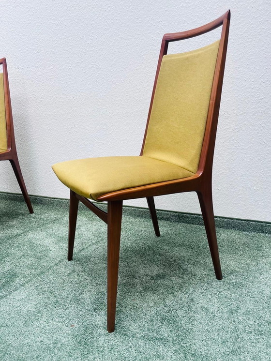 Image 1 of Ensemble de 6 chaises de salle à manger Casala du Mid Century - Design original des années 1960