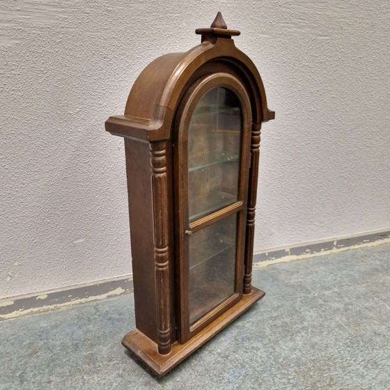 Vetrina a Parete Sospesa Antica – Vetrine, Glass, Wood (photo 4 of 15)