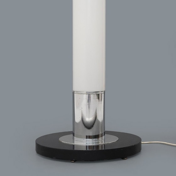 Image 1 of Lámpara perchero en metal cromado, años 70