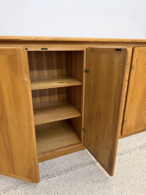 Romanutti Elm Sideboard – Italy, 1978 – High Boards, Wood (photo 9 of 11)