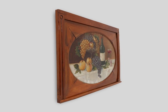 Image 1 of Natura morta dipinta a olio su tavola dall'artista belga A. Heynderickx, 1922