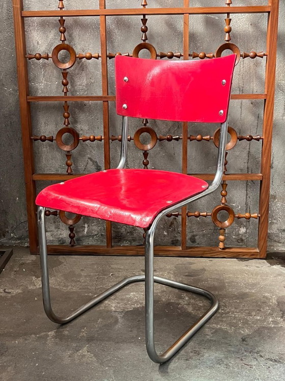Image 1 of 1/2 Sillas voladizas Art Déco Bauhaus Kovona Mart Stam