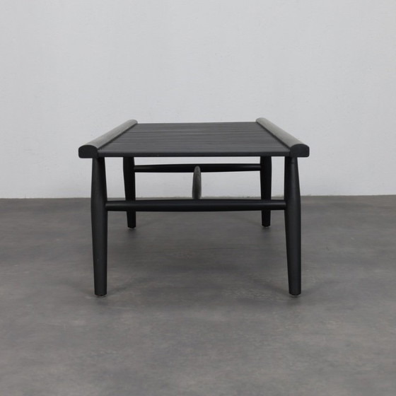 Image 1 of Panca moderna in legno a doghe di Stellar Works, anni 2000