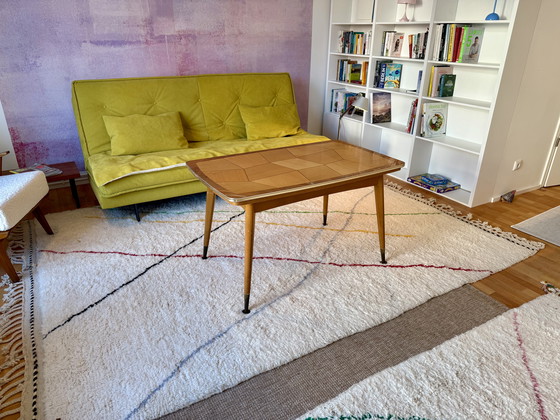 Image 1 of 1950s Vintage Coffee Table Mid Century Coffee Table Side Table 