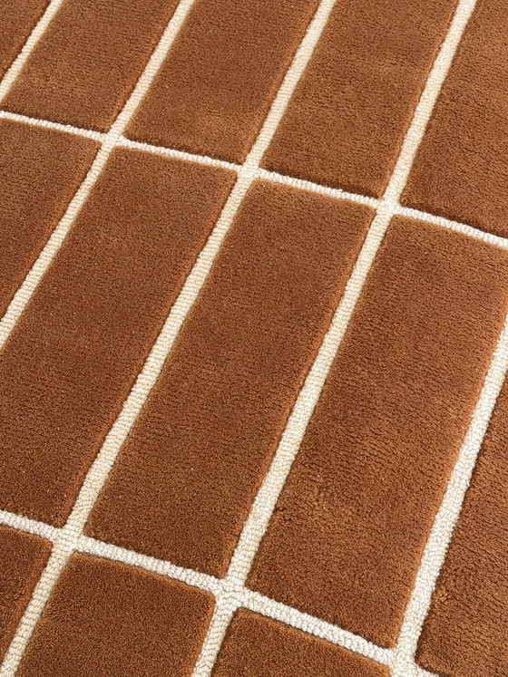 Image 1 of Alfombra Marimekko Tiiliskivi Ladrillo NUEVO