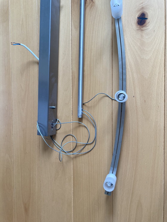 Image 1 of Lampada a sospensione per tavolo da pranzo in acciaio inox, NeuHaus Licht