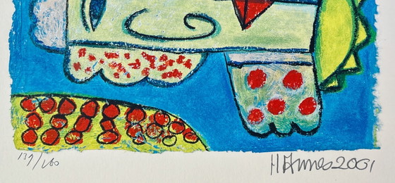 Image 1 of Screen print Hannes Kuiper