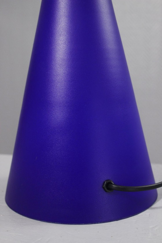 Image 1 of Lampada vintage "Teepee" di SCE per Habitat, blu, 35 cm, design postmoderno, anni '90