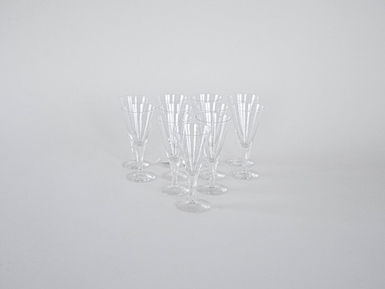 Image 1 of Set of crystal glasses, Danish design, 1970s, manufacturer: Denmark