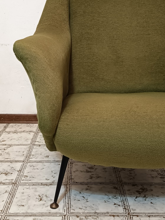 Image 1 of Ein Paar Gigi Radica Sessel für Minotti, 1950er Jahre