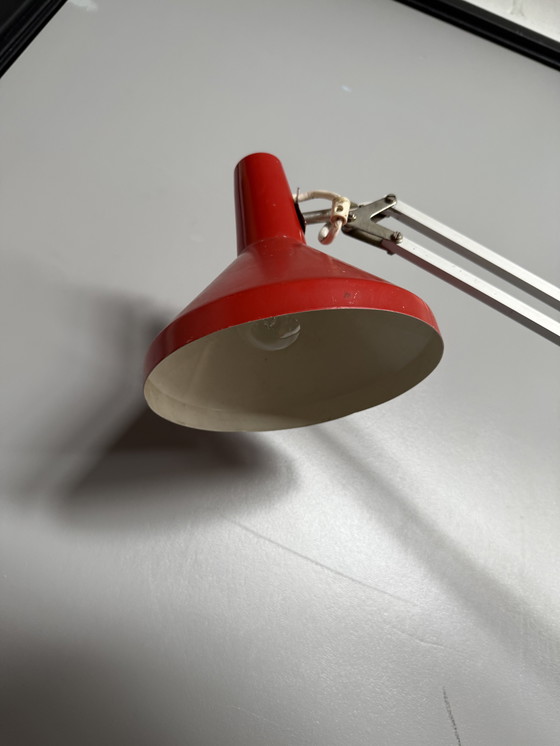 Image 1 of Vintage architectenlamp ruim 2 meter hoog 