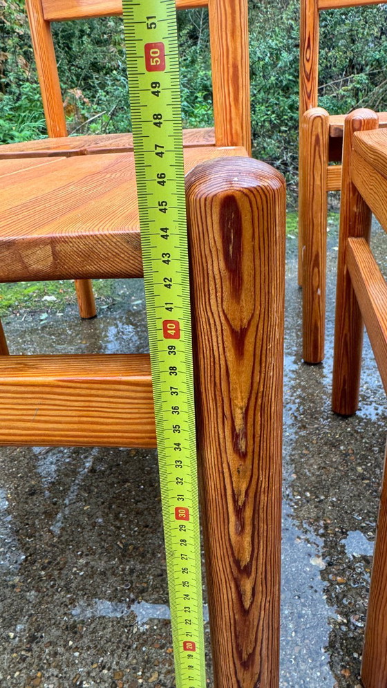 4x sedie vintage in pino – Sedie da pranzo, Legno (photo 7 of 9)