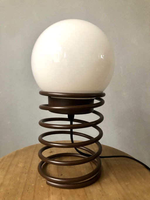 Lampe à spirale vintage