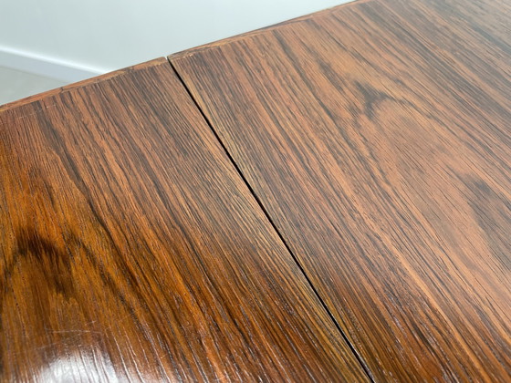 Image 1 of Table de salle à manger extensible vintage en palissandre