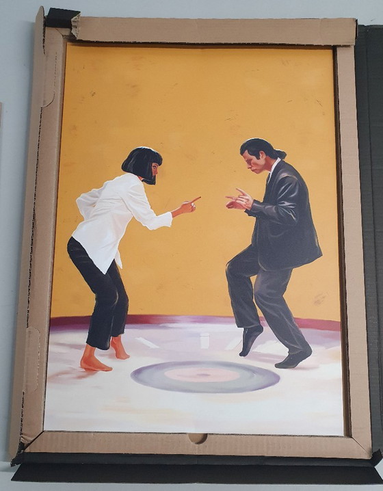 Image 1 of Pulp Fiction Displate – Iconic Metal Poster - New