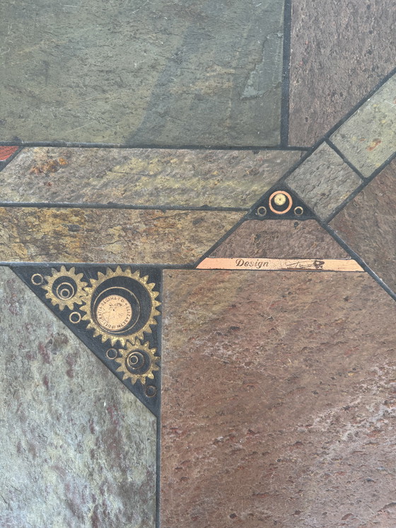 Image 1 of Brutalist salon tafel Paul Kingma jaren 60/80