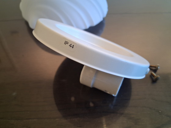 Image 1 of Wandleuchte aus Glashütte Limburg, muschelförmig