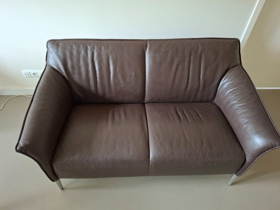 Leolux Mayon Bank 2 Zits – Banken, Leather, Aluminium (photo 5 of 5)