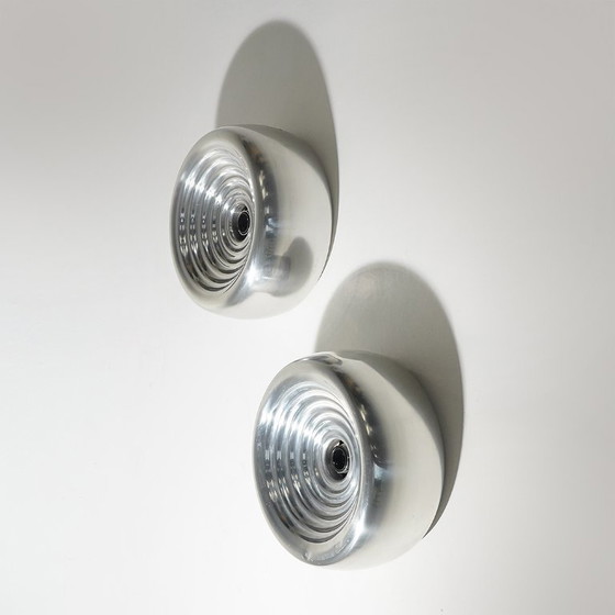 Image 1 of Paire de plafonniers « Padina » d'Achille Castiglioni pour Flos, années 1960