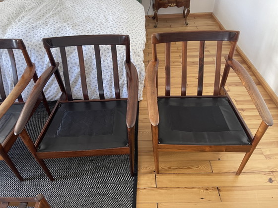Image 1 of Rosewood lounge chair by Grete Jalk
