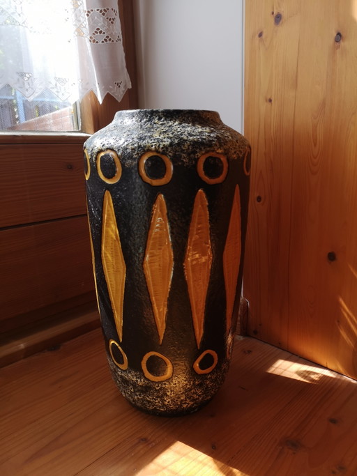 Scheurich Keramik - Fat Lava Gabon 517-38 – vazen, Ceramic