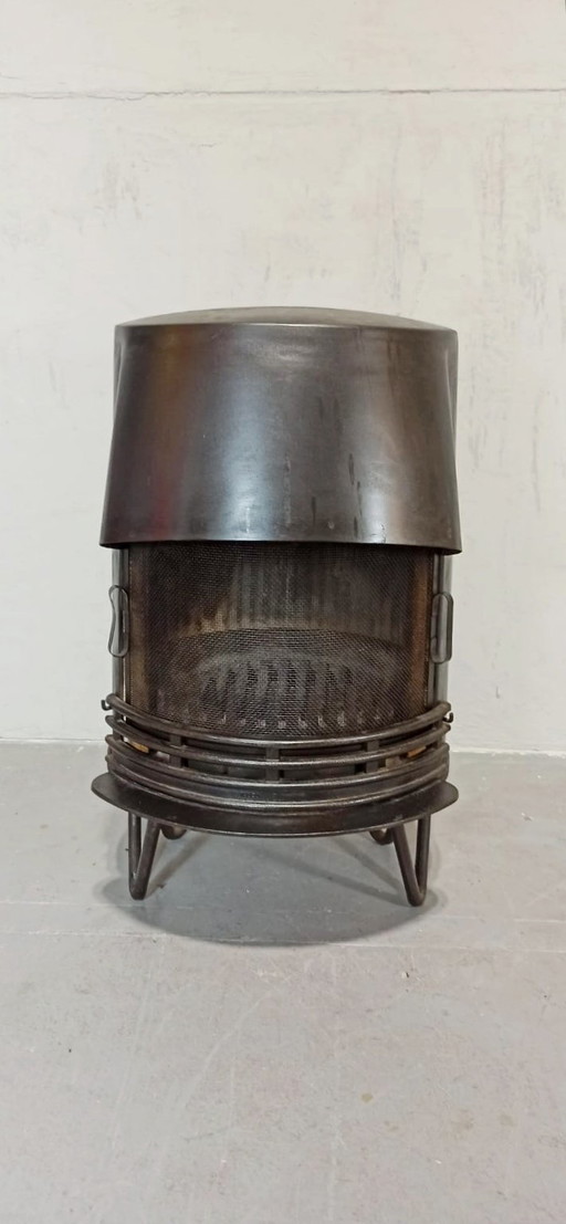 Tasso Dänemark Mid Century Kaminofen