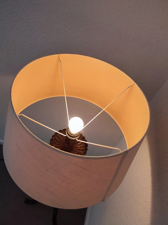 Image 1 of 1950s brutalist floor lamp