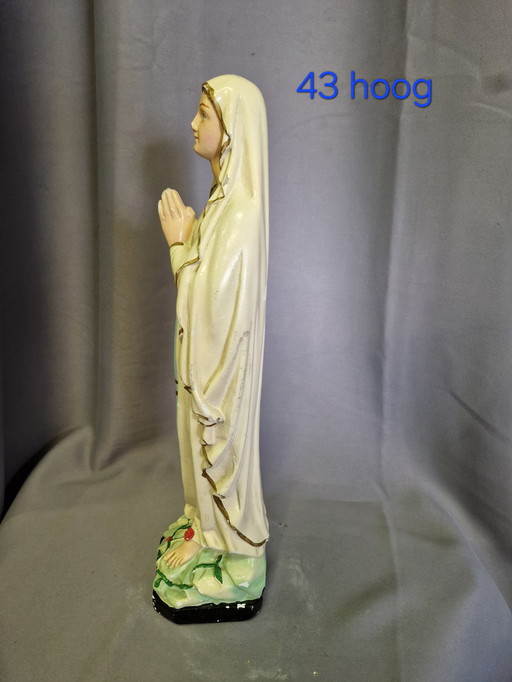 Religious statue of the Virgin Mary from Italy