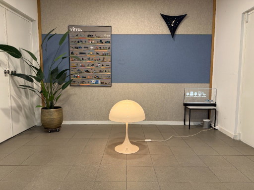 Louis Poulsen | Verner Panton | Panthella Vloerlamp Laag | Wit | 1 stuk