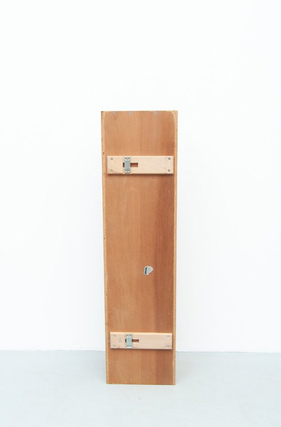 Image 1 of Estante de pared de madera de cerezo de 100 cm de Walter Wirz para Wilhelm Renz, década de 1960