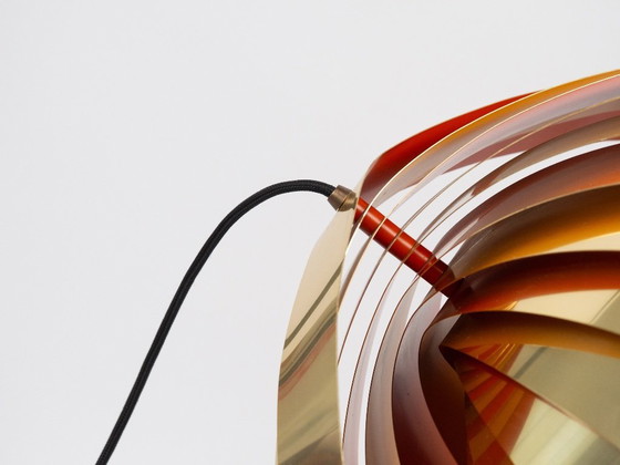 Image 1 of Lampe suspendue vintage danoise Konkylie par Louis Weisdorf, Lyfa, 1963