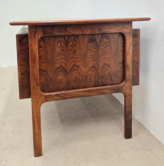 Image 1 of Rio rosewood desk by Erik Brouer for Brouer Møbelfabrik