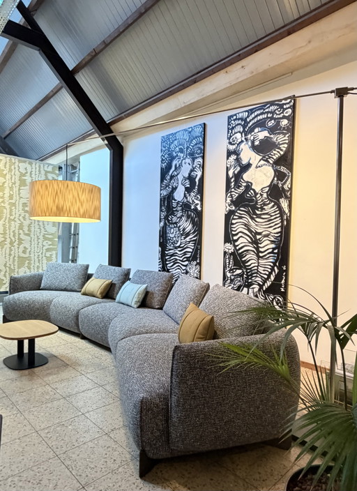 Leolux Naila Canap d'angle/ Lounge – hoekbanken, Wood