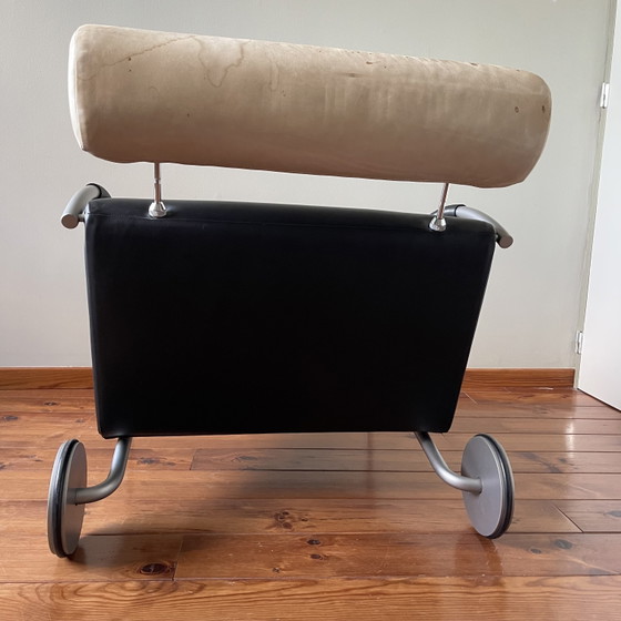 Fauteuil Cor Zyklus de Peter Maly – Leather, Metal (photo 5 of 8)