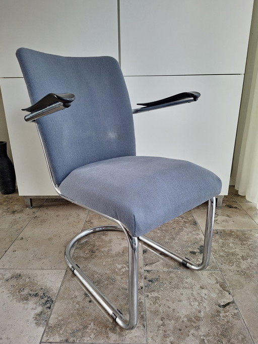 Poltrona disegnata da Toon de Wit per De Wit, anni '40.