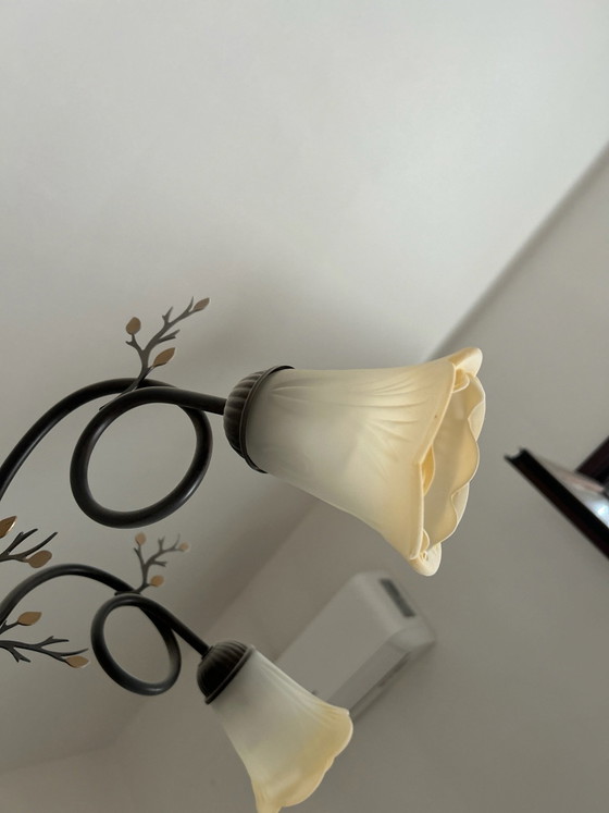 Lampadario in ferro battuto (photo 2 of 5)