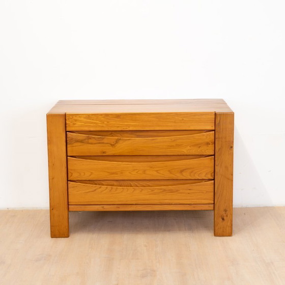 Image 1 of Cassettiera in olmo di Maison Regain, anni '80