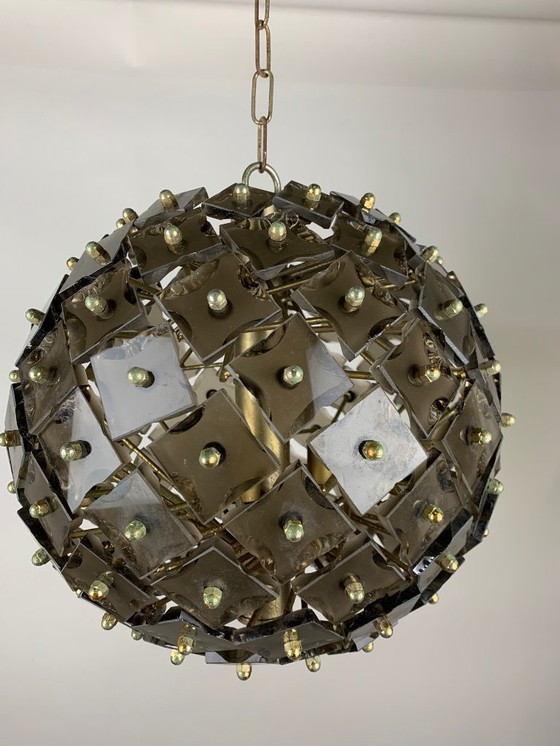 Image 1 of Lampadario Zero Quattro Sputnik 1970