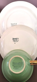 Vintage jaren 60 Boch Pastel 6-persoonsservies