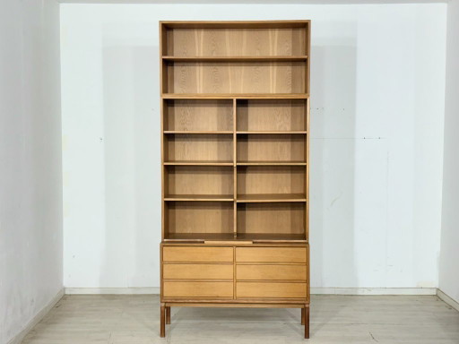 Mid-century classic: IKEA MTP shelf / highboard / sideboard – oak – design Marianne Richter